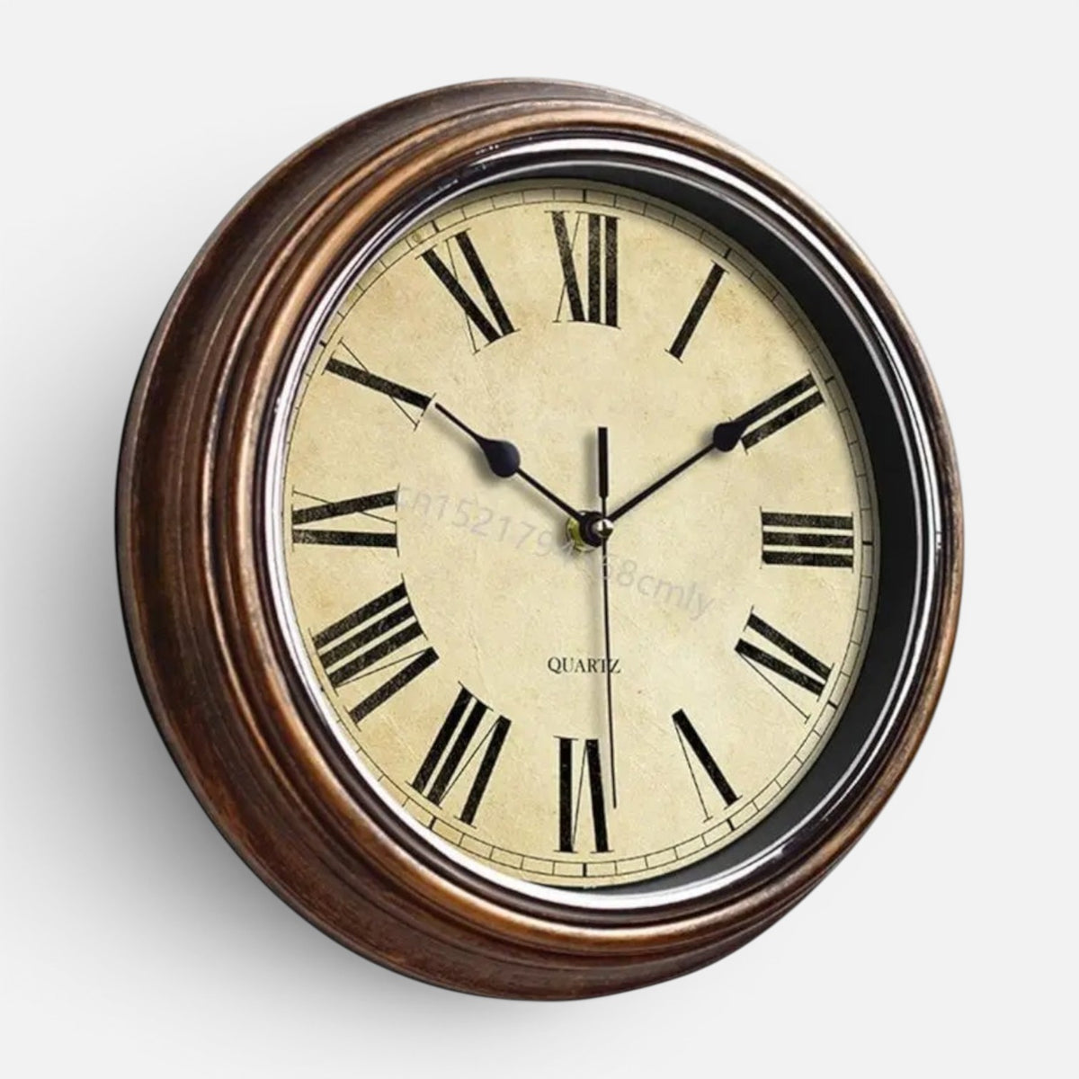 Clairly Wall Clock | Classic Vintage Round Design