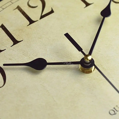 Clairly Wall Clock | Classic Vintage Round Design