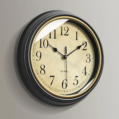 Clairly Wall Clock | Classic Vintage Round Design