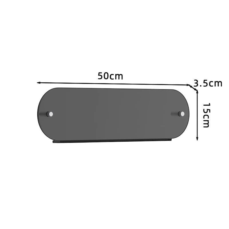 Clairly Wall Shelf | Curved Wall Mounted Design