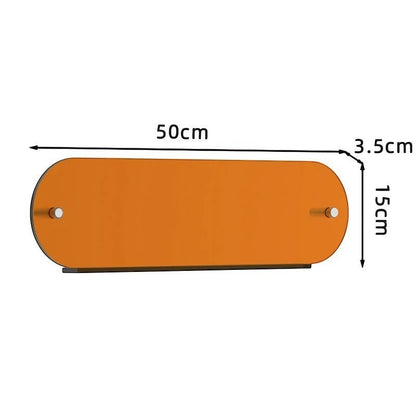 Clairly Wall Shelf | Curved Wall Mounted Design