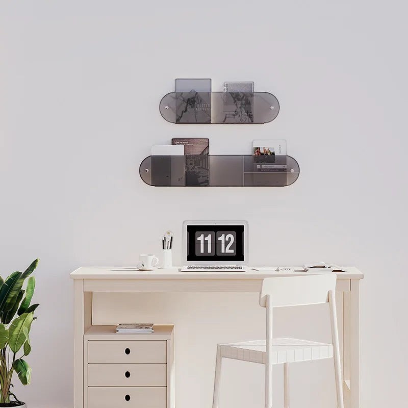 Clairly Wall Shelf | Curved Wall Mounted Design