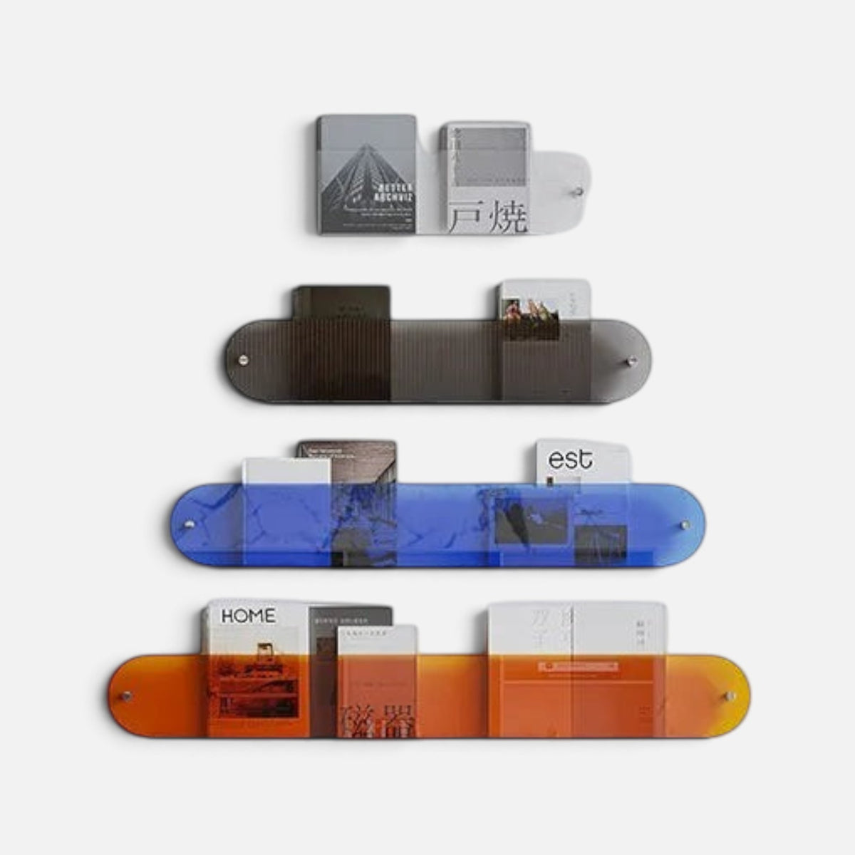 Clairly Wall Shelf | Curved Wall Mounted Design