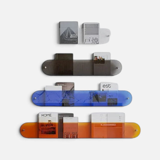 Clairly Wall Shelf | Curved Wall Mounted Design