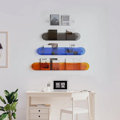 Clairly Wall Shelf | Curved Wall Mounted Design