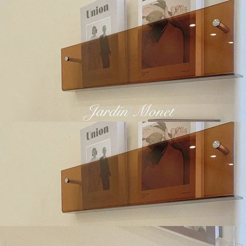 Clairly Wall Shelf | Invisible Floating Book Ledge