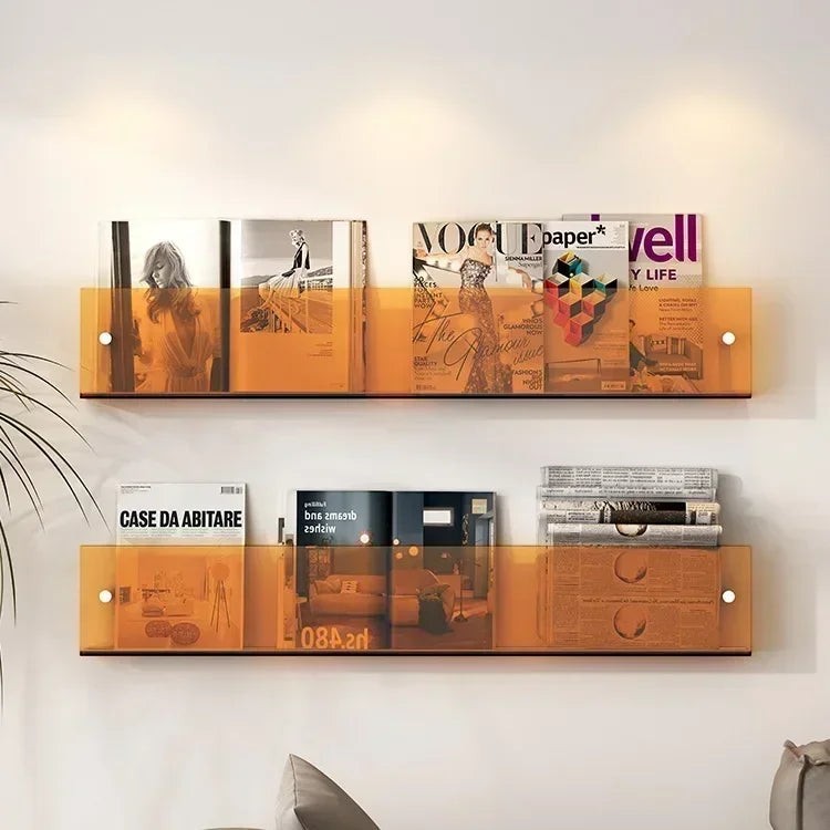 Clairly Wall Shelf | Invisible Floating Book Ledge