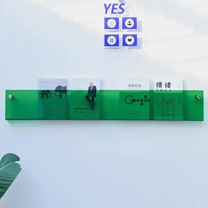 Clairly Wall Shelf | Invisible Floating Book Ledge