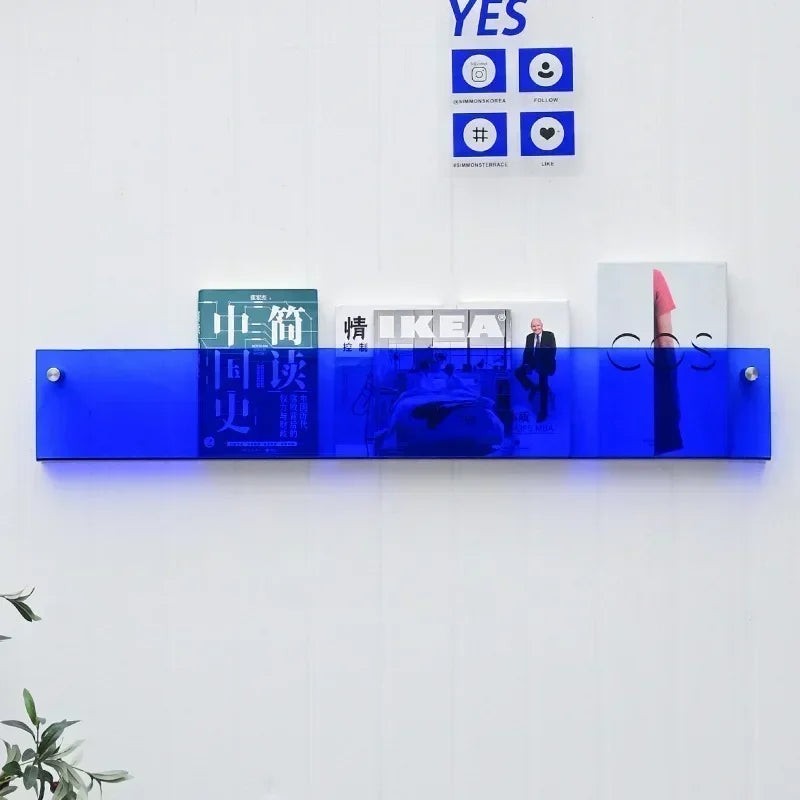 Clairly Wall Shelf | Invisible Floating Book Ledge