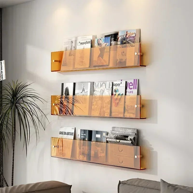 Clairly Wall Shelf | Invisible Floating Book Ledge