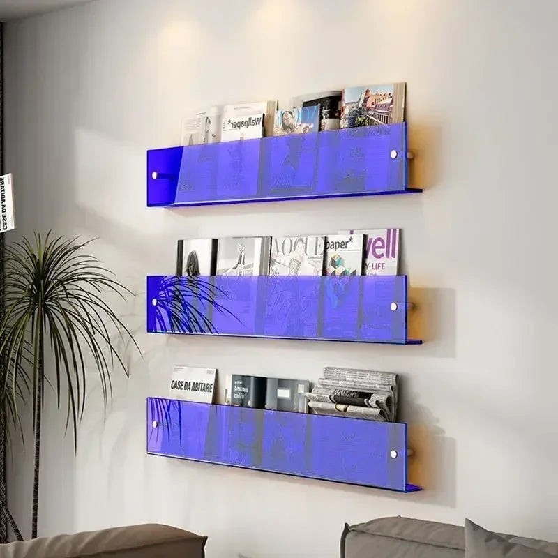 Clairly Wall Shelf | Invisible Floating Book Ledge