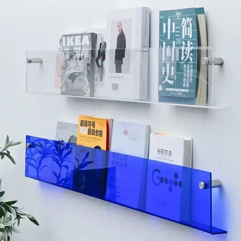 Clairly Wall Shelf | Invisible Floating Book Ledge