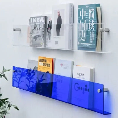 Clairly Wall Shelf | Invisible Floating Book Ledge