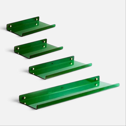 Clairly Wall Shelf | Metal Floating Ledge Design