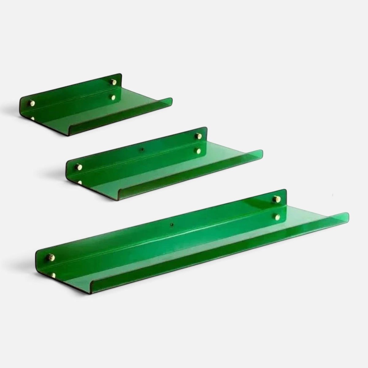Clairly Wall Shelf | Metal Floating Ledge Design