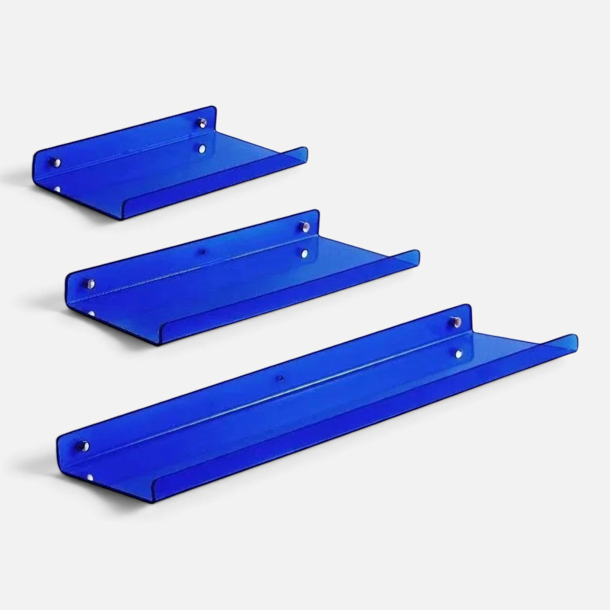 Clairly Wall Shelf | Metal Floating Ledge Design