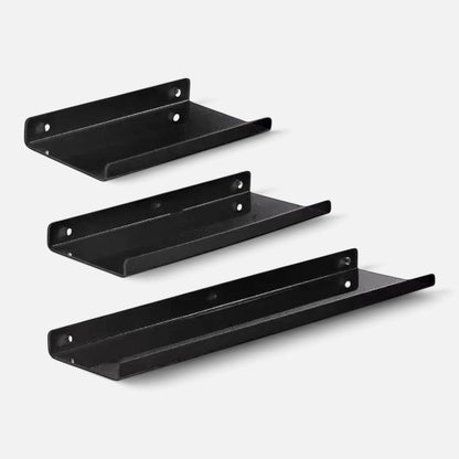 Clairly Wall Shelf | Metal Floating Ledge Design