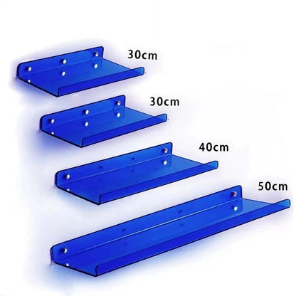 Clairly Wall Shelf | Metal Floating Ledge Design