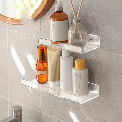 Clairly Wall Shelf | Metal Floating Ledge Design