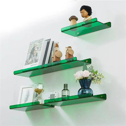 Clairly Wall Shelf | Metal Floating Ledge Design