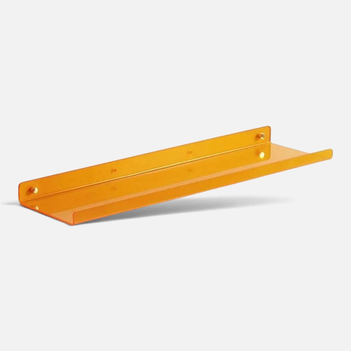 Clairly Wall Shelf | Minimalist Multicolour Acrylic Ledge