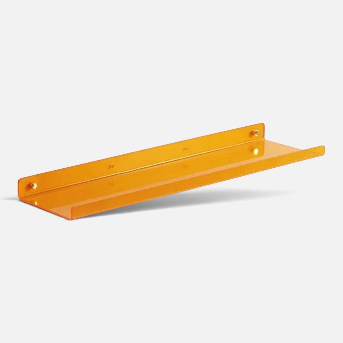 Clairly Wall Shelf | Minimalist Multicolour Acrylic Ledge