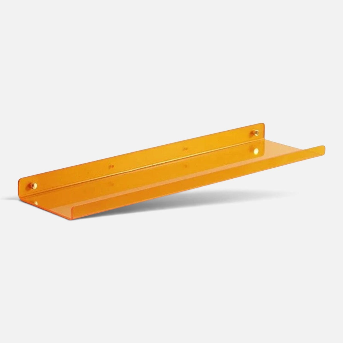 Clairly Wall Shelf | Minimalist Multicolour Acrylic Ledge