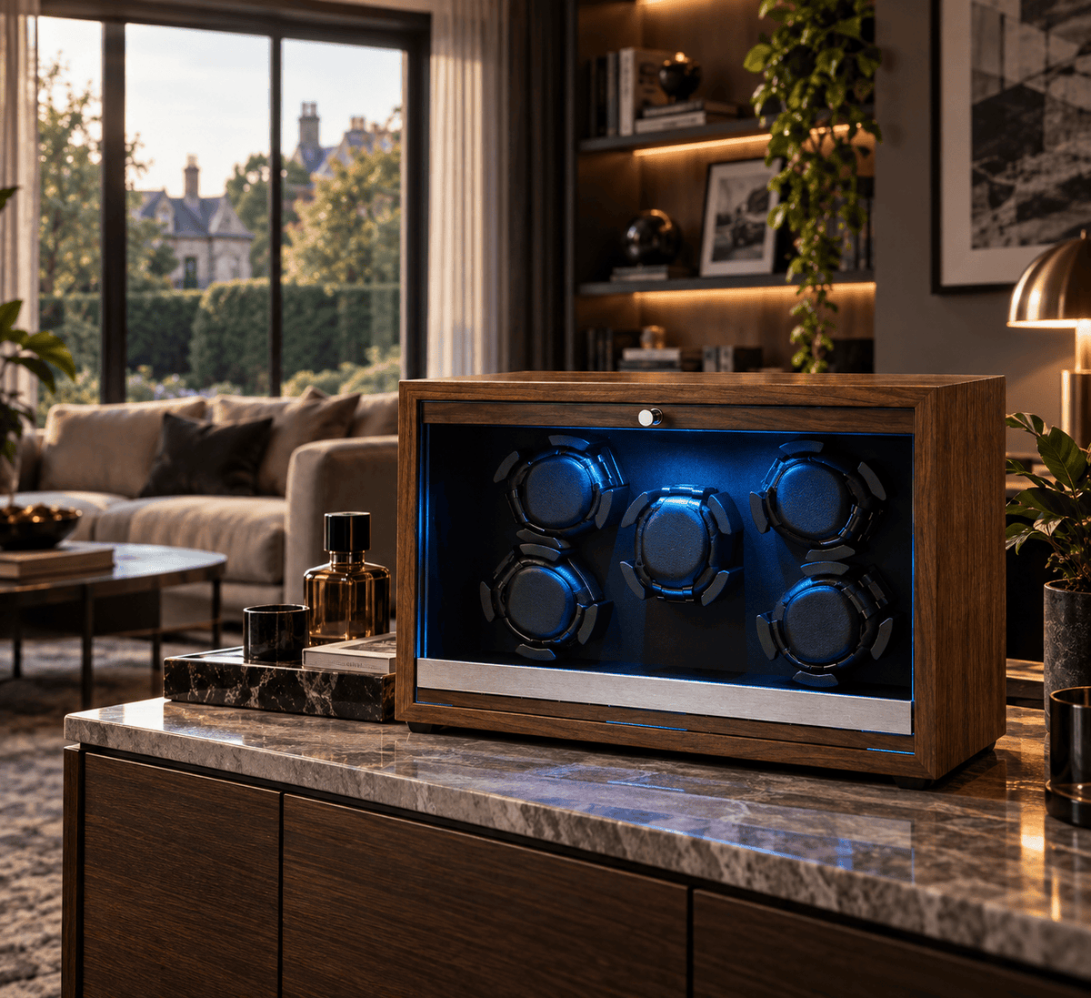 Clairly Watch Winder | Camden - 6 Slot