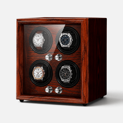Clairly Watch Winder | Mahogany - 4 Slot