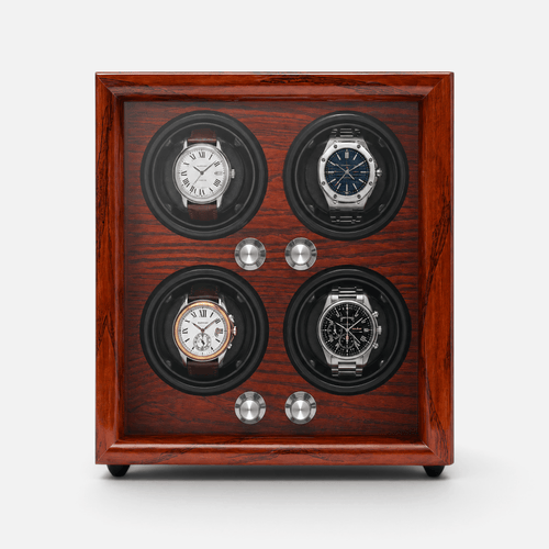 Clairly Watch Winder | Mahogany - 4 Slot