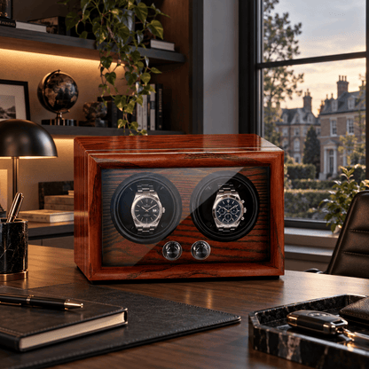 Clairly Watch Winder | Rosewood - 2 Slot