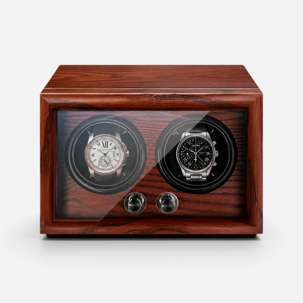 Clairly Watch Winder | Rosewood - 2 Slot