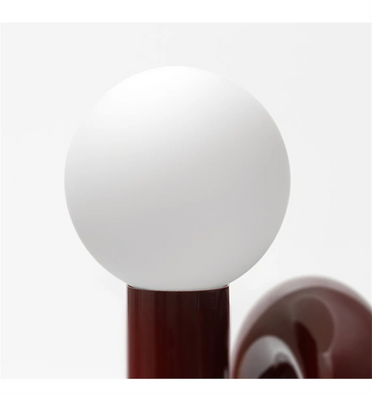 Table Lamp | Curved Tube Sculpture Design